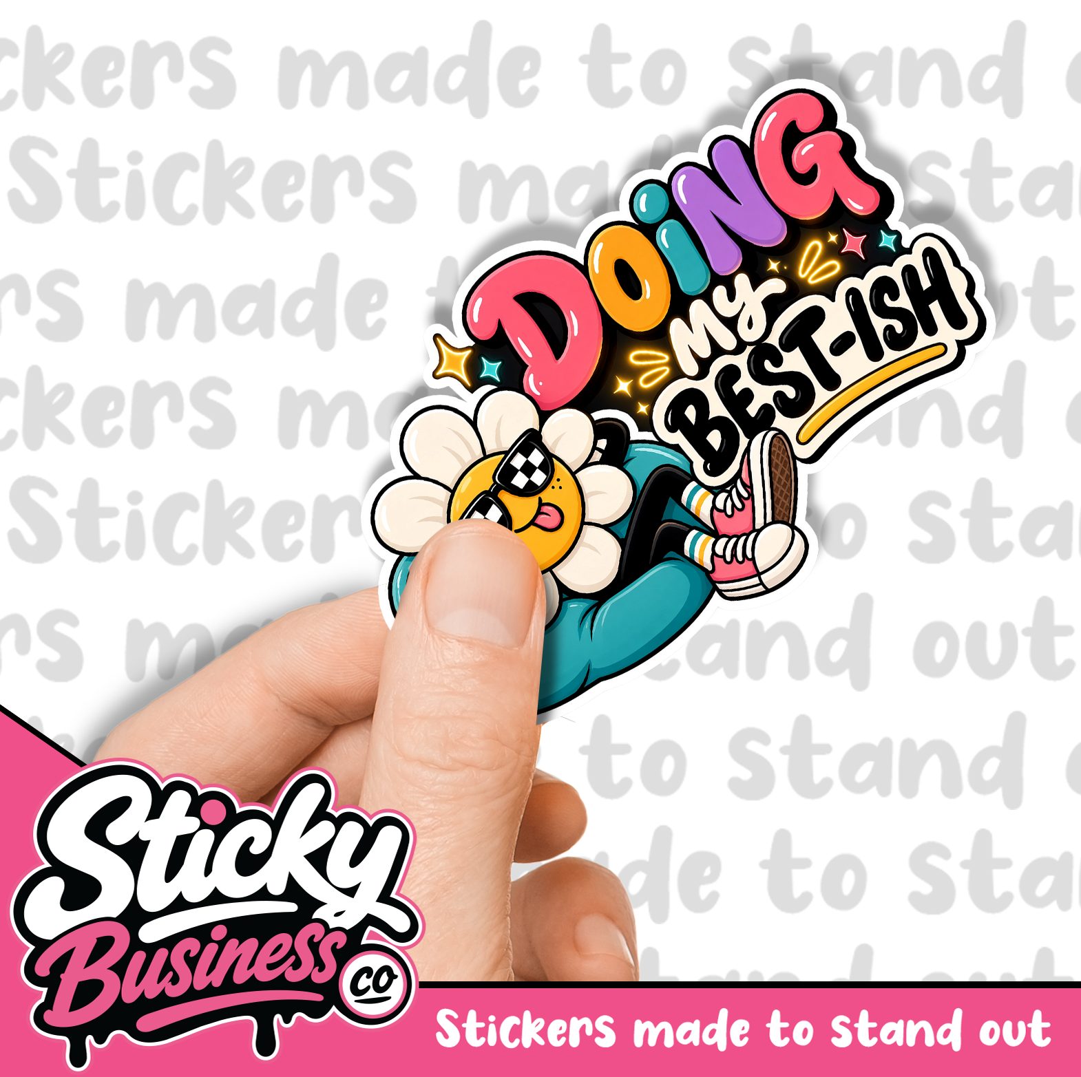 Doing My Best-ish Sticker