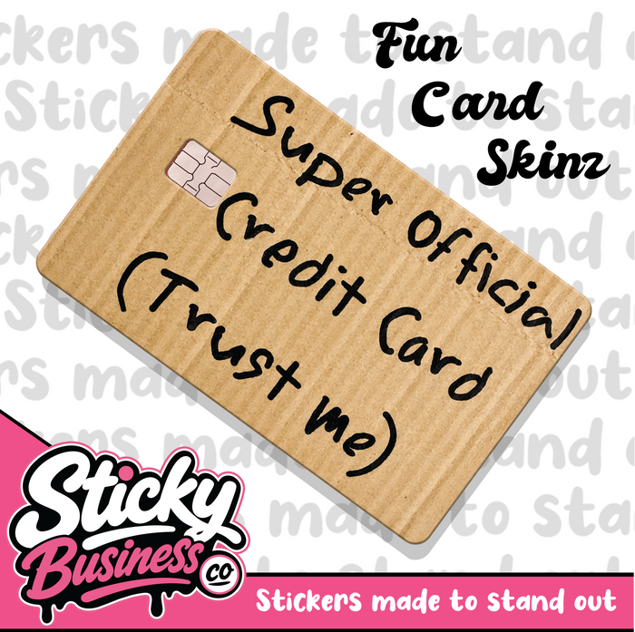 Funny Credit Card Skin