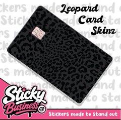 Leopard Print Card Skin 2