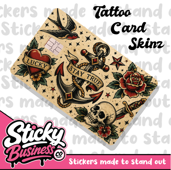 Traditional Tattoo Card Skin