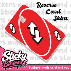 Reverse Arrow Credit Card Skin