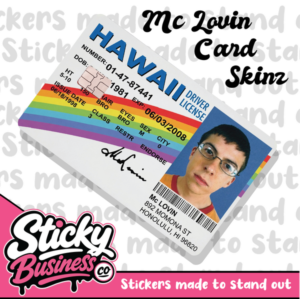 McLovin Card Skin