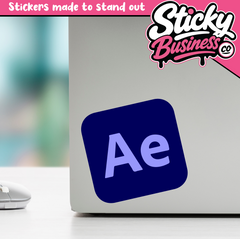Creative Software Icon Sticker Set