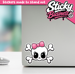 Cute Skull Sticker