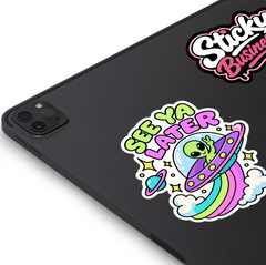 See Ya Later Alien Sticker