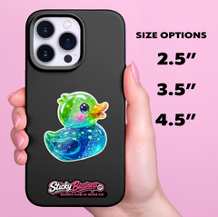 Galaxy Duck Sticker
