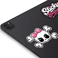 Cute Skull Sticker