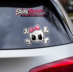 Cute Skull Sticker