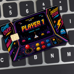 Retro Pager Credit Card Skin