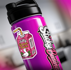 Silly Goose Juice Sticker