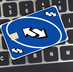 Reverse Arrow Credit Card Skin