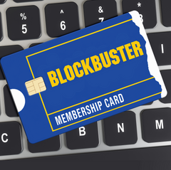 Blockbuster Card Skin