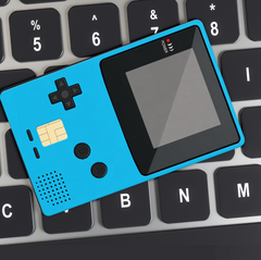 Retro Handheld Game Credit Card Skin