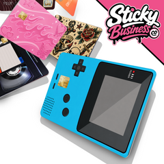 Retro Handheld Game Credit Card Skin