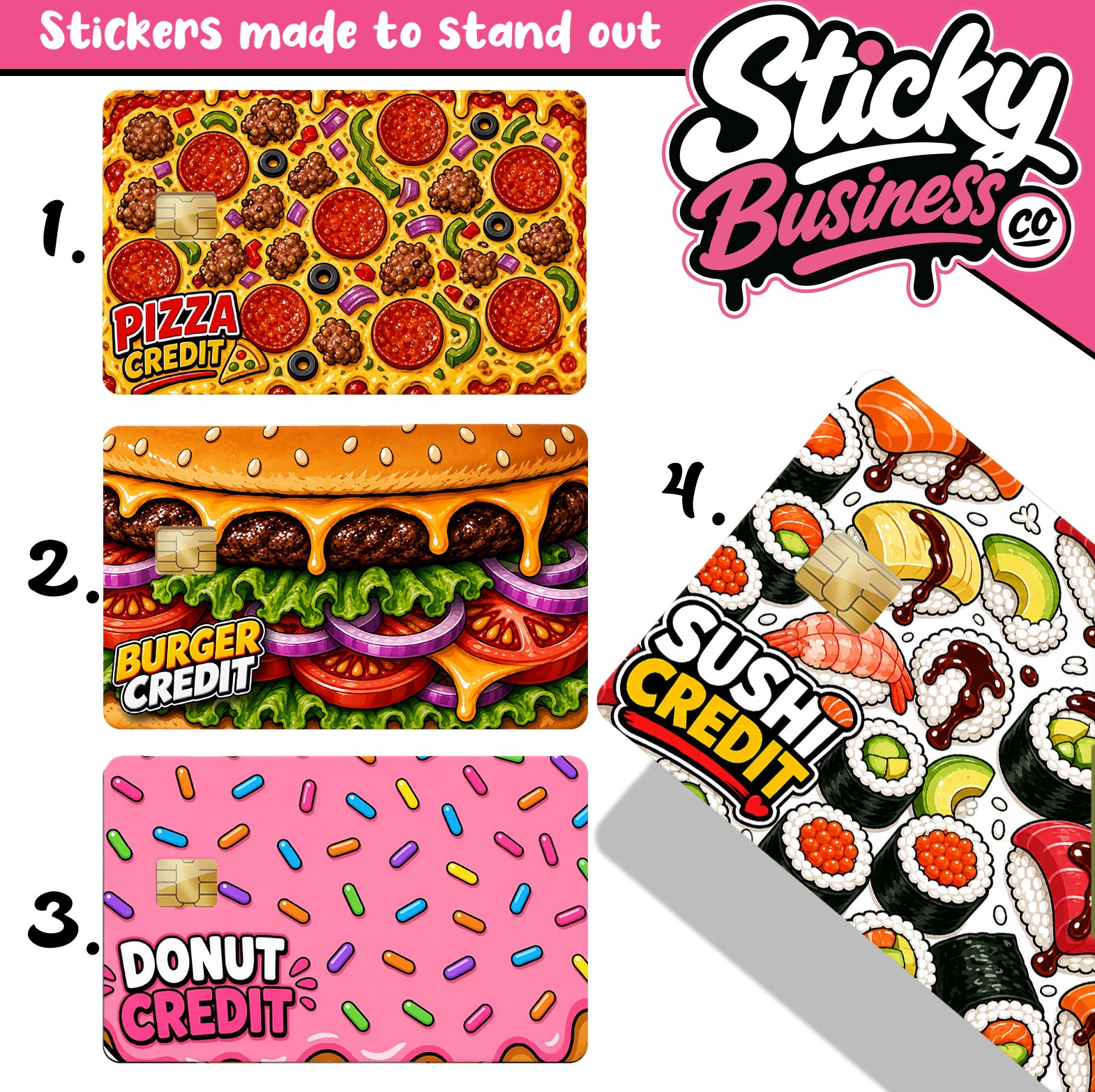 Food Credit Card Skin
