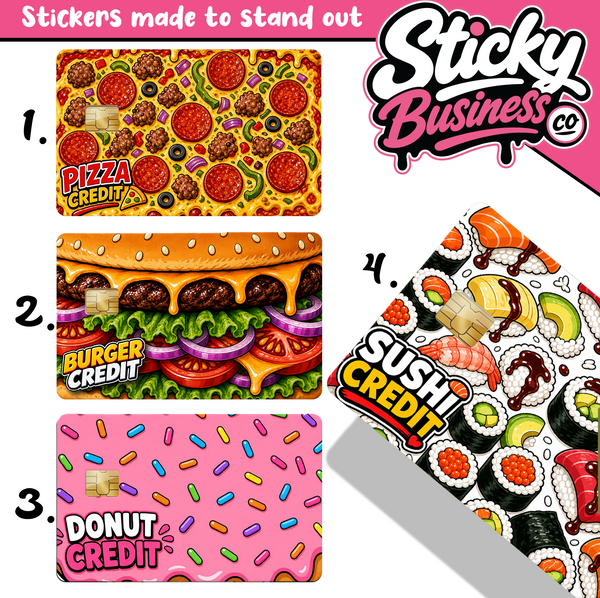 Food Credit Card Skin