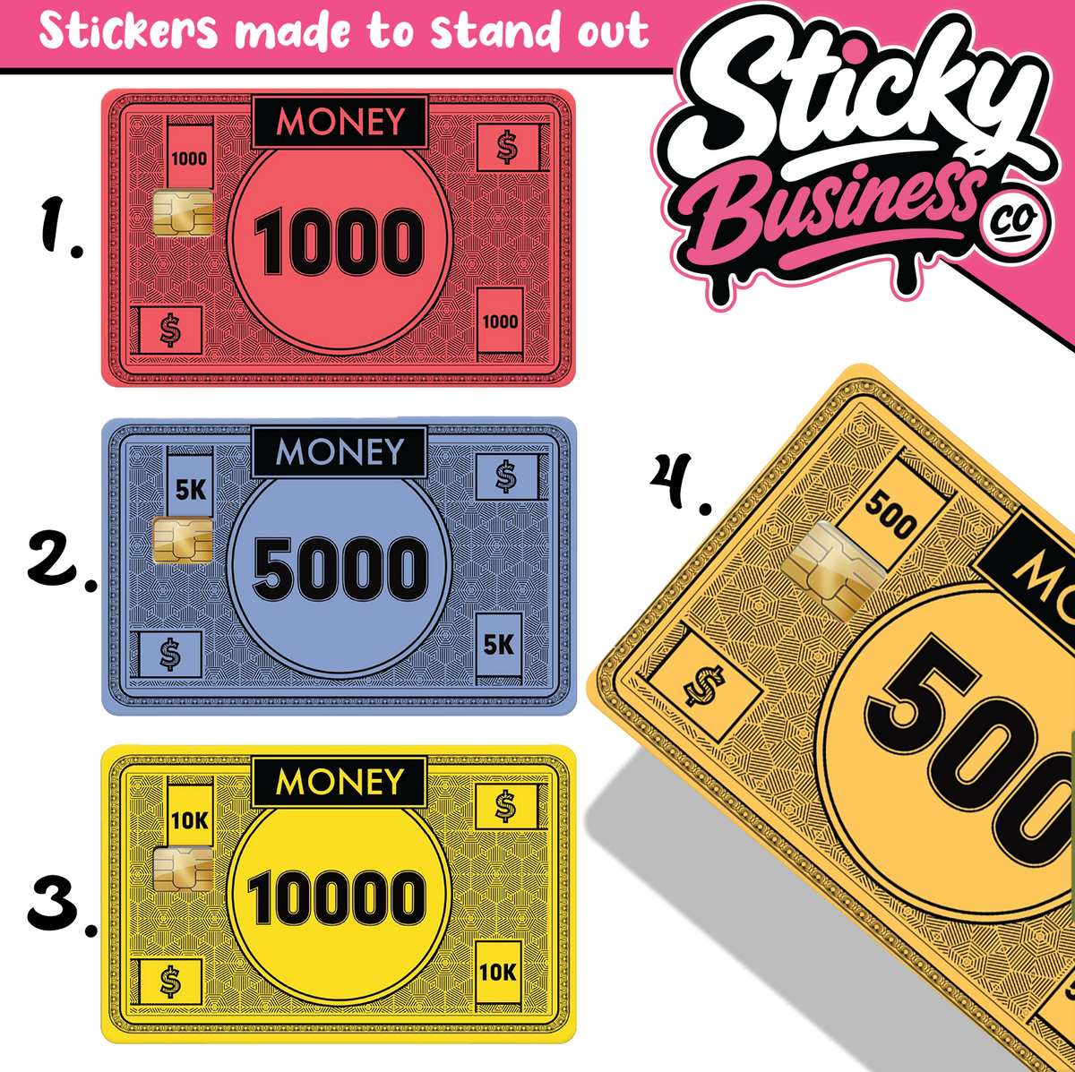 Funny Money Card Skin