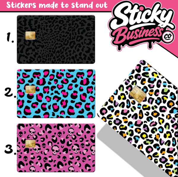 Leopard Print Card Skin 2