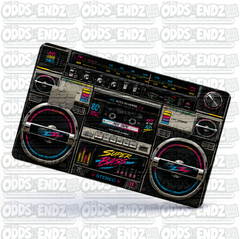 80s Boombox Card Skin