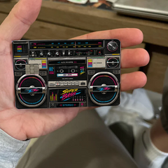 80s Boombox Card Skin