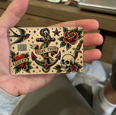 Traditional Tattoo Card Skin