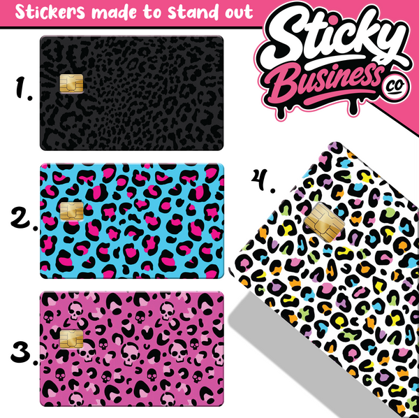 Leopard Print Card Skin 2